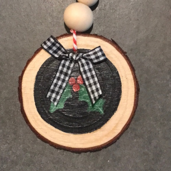 Set of 4 Rustic Ornaments - Picture 2 of 5